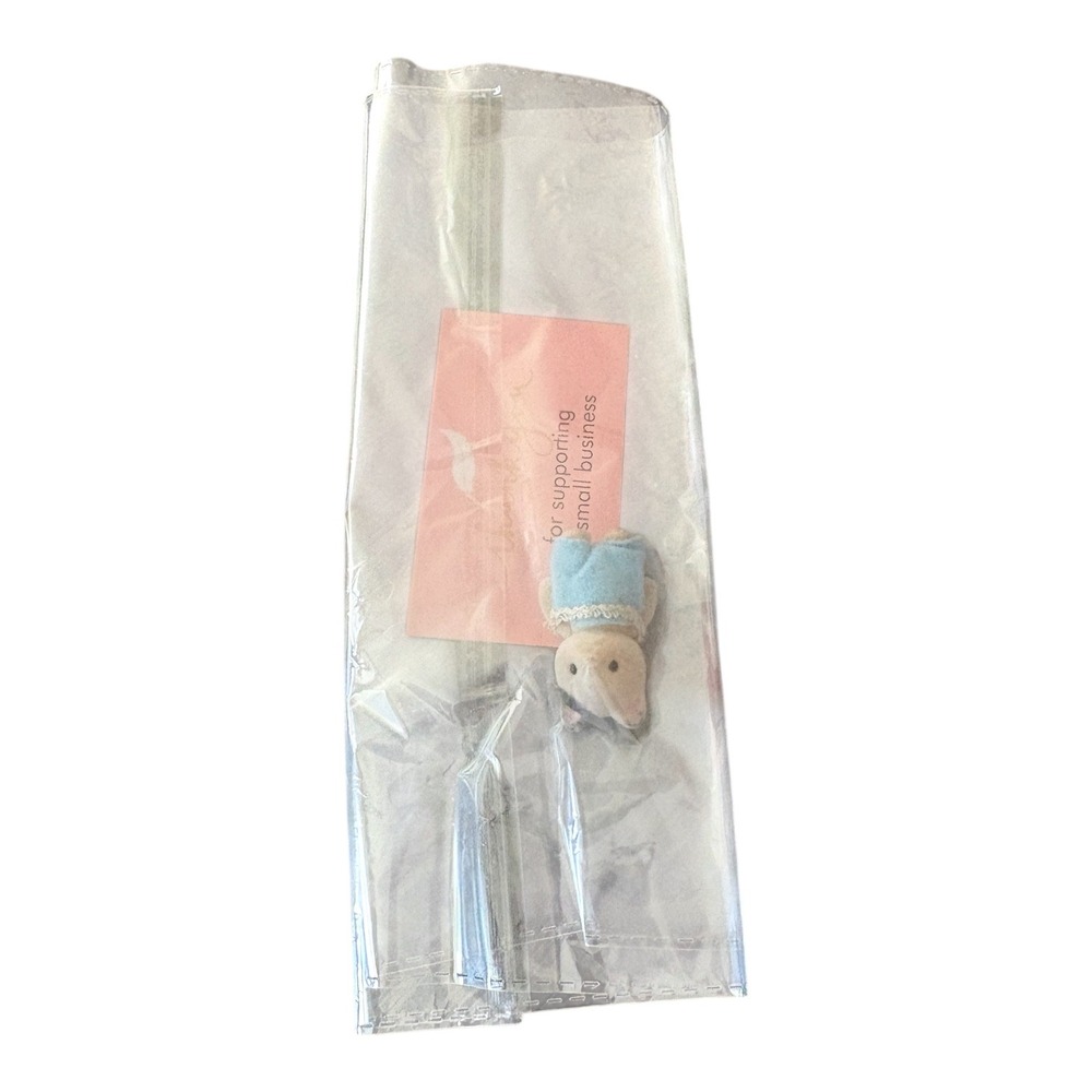 Calico Critters Calico Cat Baby Figure Lace Romper Sylvanian Families Miniature - Picture 4 of 4